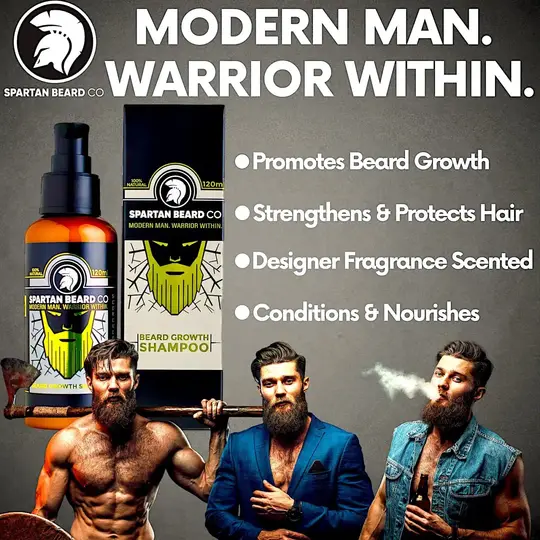 𝗦𝗣𝗔𝗥𝗧𝗔𝗡 𝗕𝗘𝗔𝗥𝗗™ Shampoo (80% OFF - Primo Ordine)